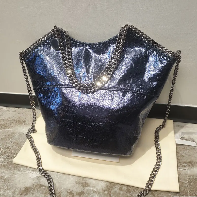 Роскошная сумка на цепочке модный дизайн женская корзина для овощей через плечо