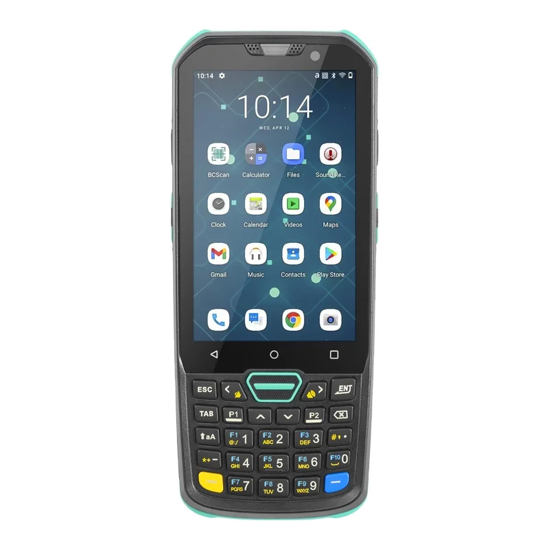 

2023 New design 4 inch Wifi Data Collector Handheld Scanner With Keyboard