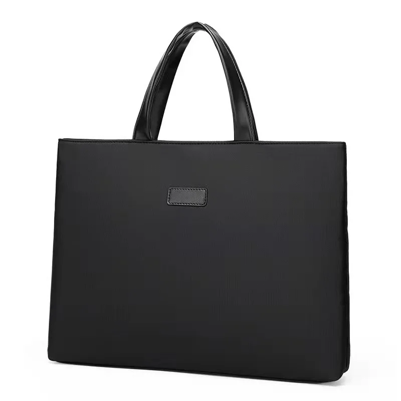 6*38*29 cm Navy Black Office Bag Briefcase Handbag