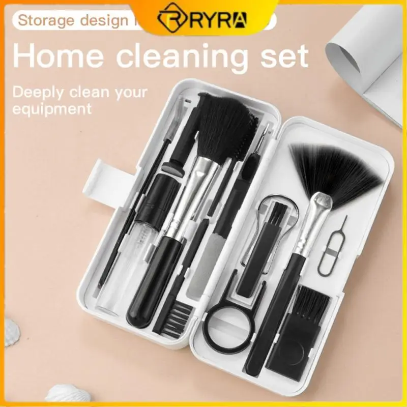 

Q10 Multifunctional 8-in-1 Cleaning Kit Universal Portable Headphones/phones/cameras/watches/car Keys/tablet Cleaning Kit