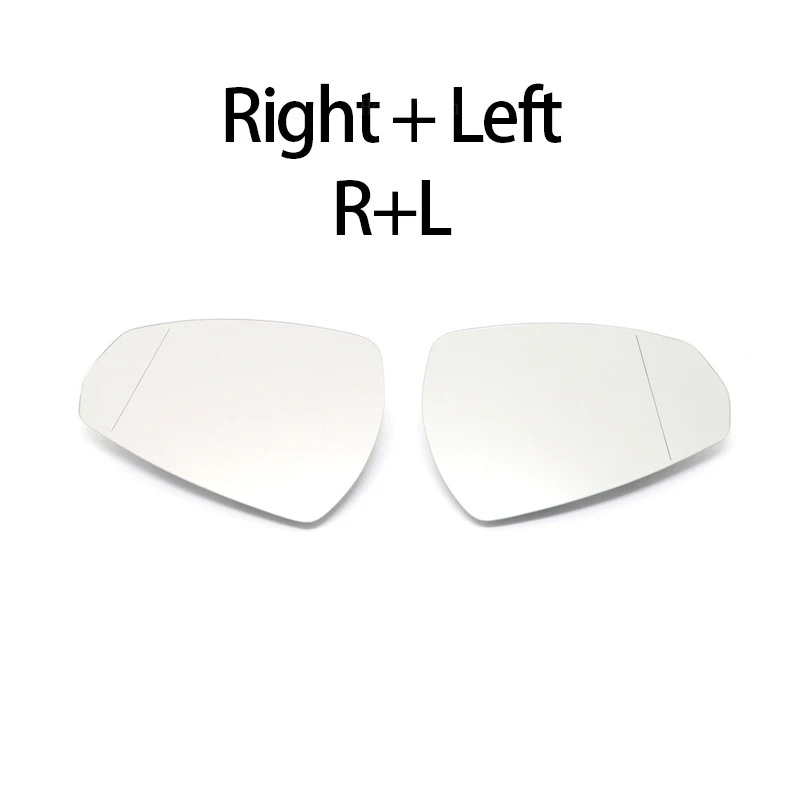 

Боковые угловые стеклянные линзы зеркала с подогревом для Audi A3 S3 RS3 RS A S 3 2013-2020, аксессуары 8 В 0857535 Д, 8В 0857536 Д