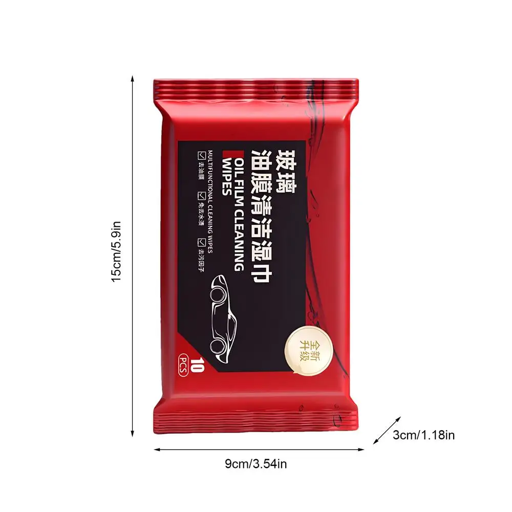 

10 шт./упак., автомобильные салфетки для масляной пленки, салфетки для стекла, салфетки для очистки лобового стекла автомобиля, салфетки для удаления масляной пленки для авто