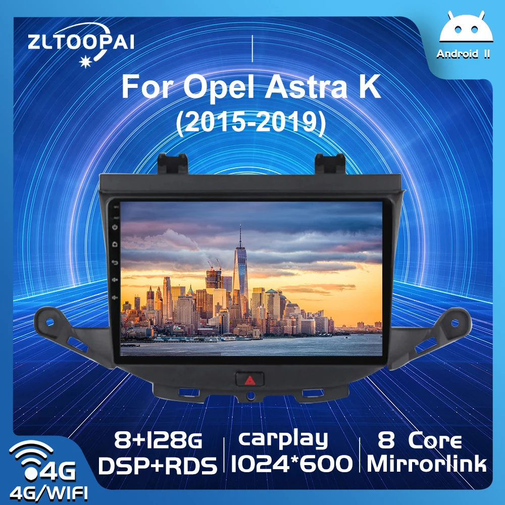

Zltoopai Android 11 Auto Radio For OPEL ASTRA K 2016-2017 BUICK VERANO GS 2016 Car Multimedia Player GPS Navigation Player