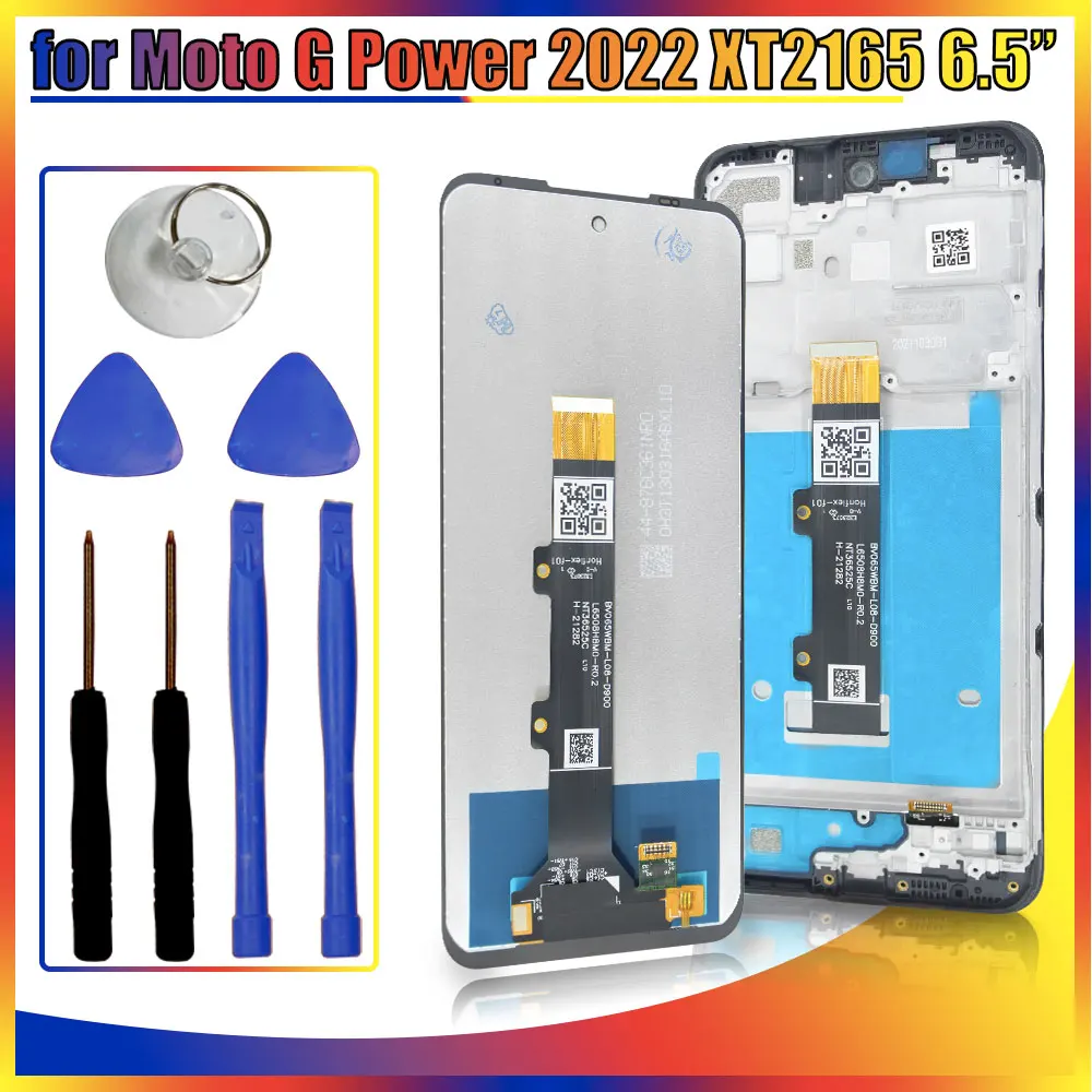 Протестированный ЖК-дисплей для Motorola Moto G Power 2022 сменный преобразователь