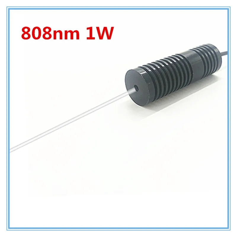 18x65 мм 12 В/24 В постоянного тока мощный режущий лазер небольшого размера 808 нм 1 Вт ИК инфракрасный точечный лазерный модуль для ночного видения