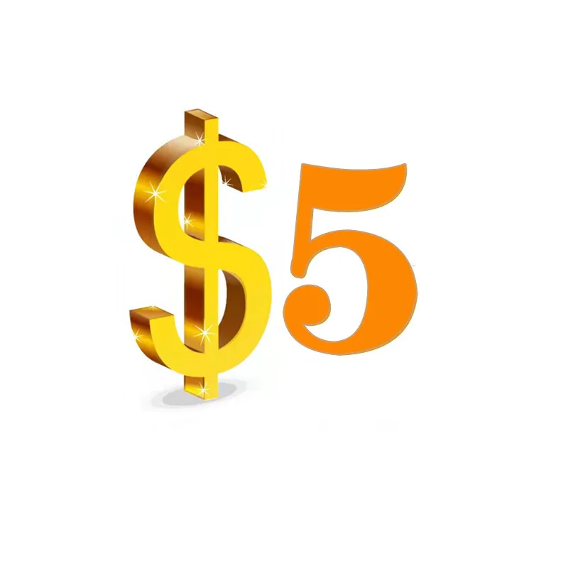 

Extra Fee/price Difference/Shipping Cost/No physical object