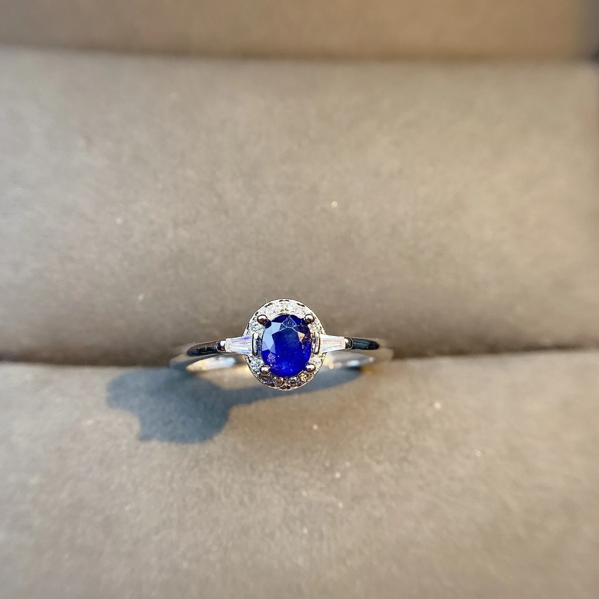 Фото Кольца DIWENFU Anillos De с сапфиром, серебро S925, ювелирные изделия из стерлингового серебра, изысканные обручальные кольца Anillos Mujer, серебро 925, ювелирные изделия с сапфиром Anel №3
