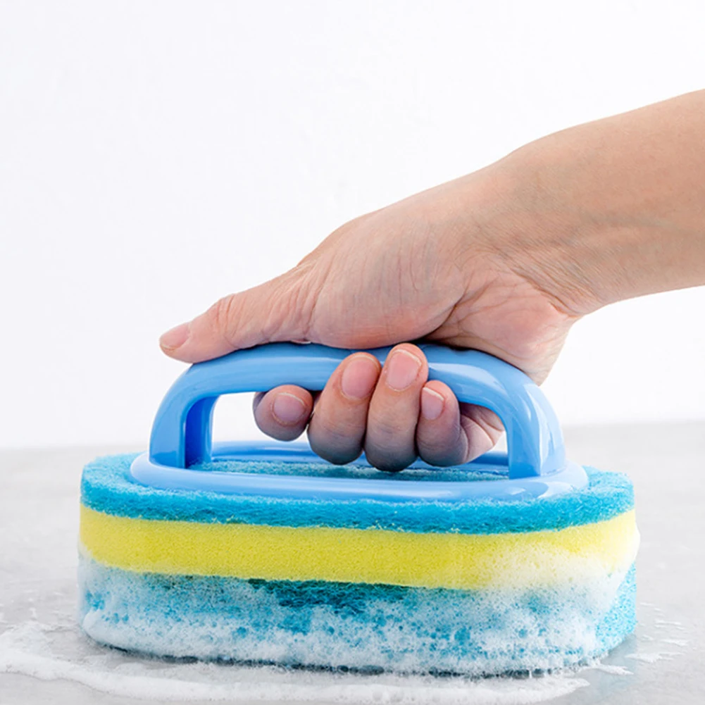 

Губчатые щетки для обеззараживания, многофункциональная щетка для чистки керамической плитки с ручкой, аксессуары для дома