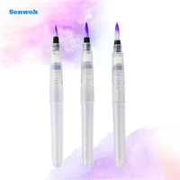 3 pcsset drawing pen water soluble color artist shool sudents stationery paint water storage water absorption pen