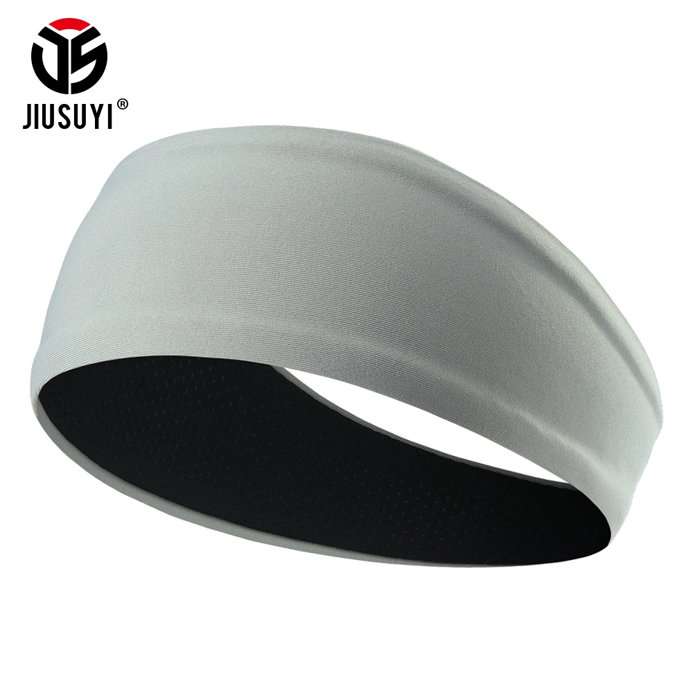 

Athletic Headband Sports Basketball Gym Fitness Cycling Volleyball Tennis Sweat Band Elastic Absorbent Safely Head Bands Men