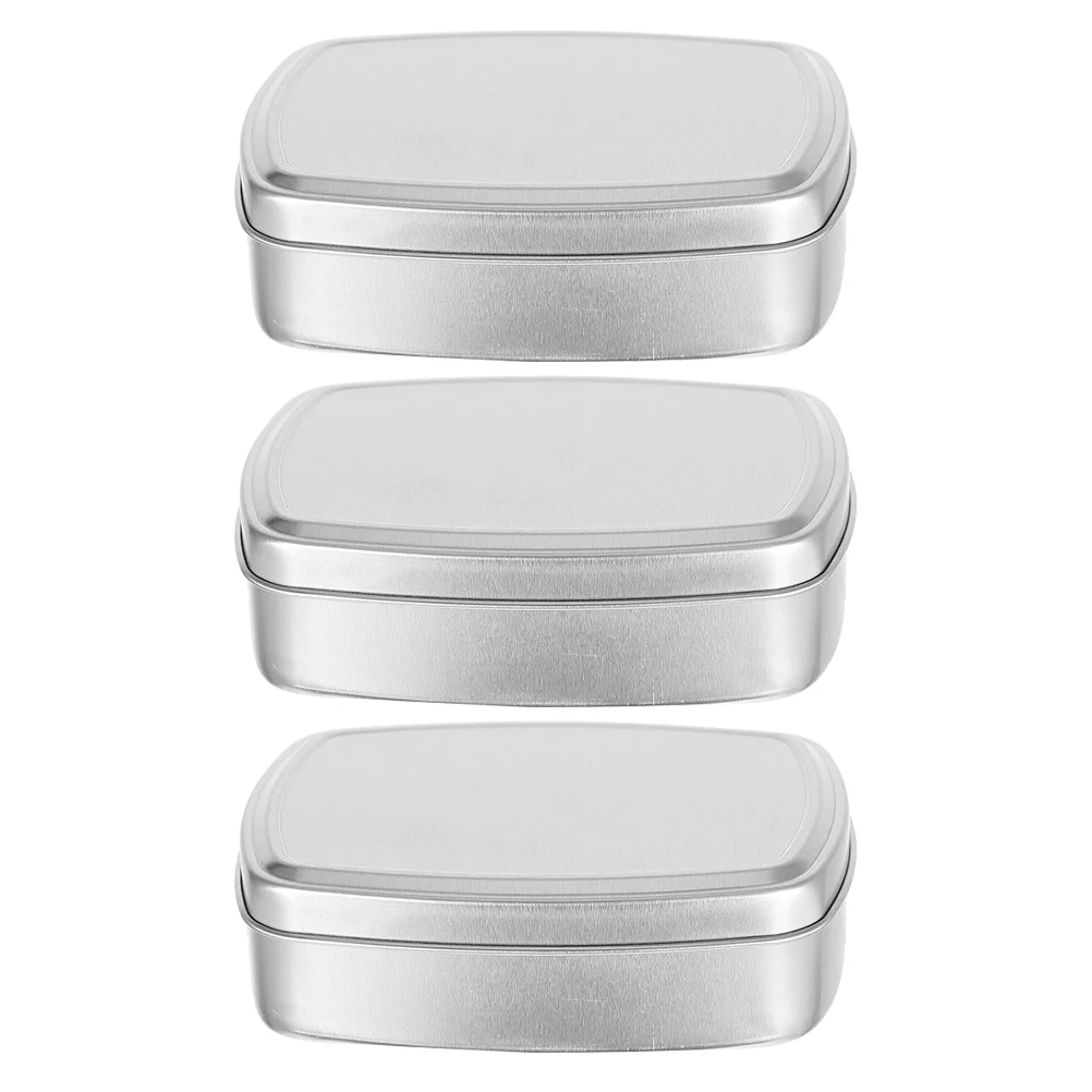 

Soap Holder Travel Box Metal Bar Tin Container Aluminum Case Boxes Storagetinsempty Lid Dish Bathroomcontainers Lids Shower