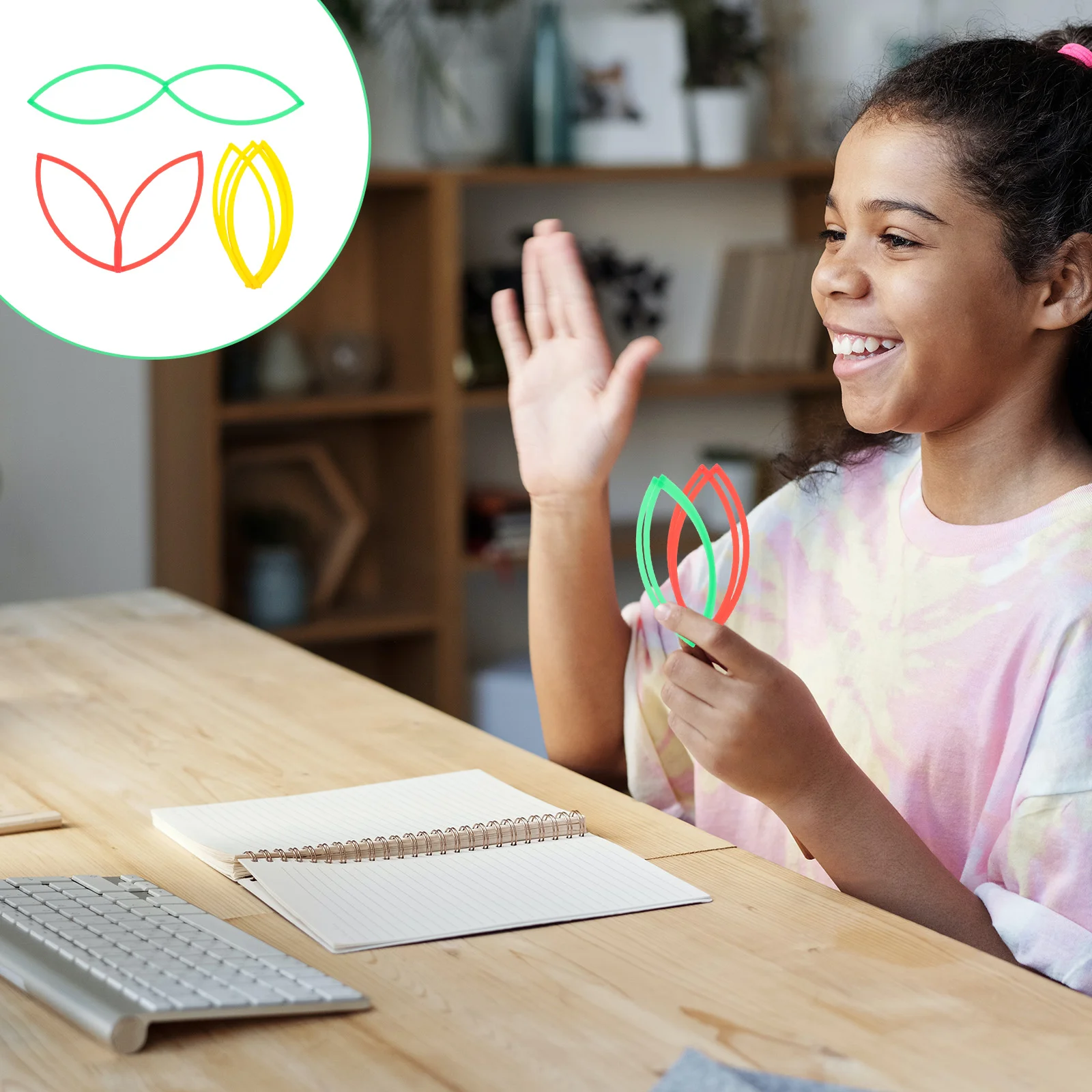 

3 шт., набор прочных гибких математических колец