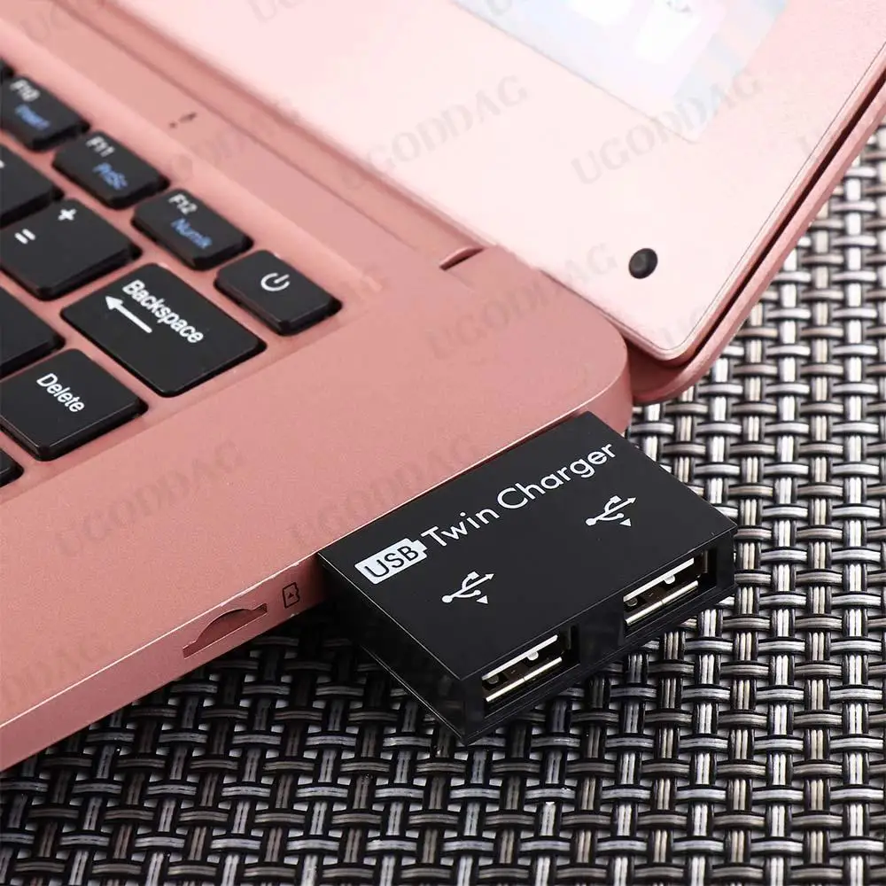 Адаптер-концентратор Компьютерные аксессуары Разветвитель зарядки USB2.0