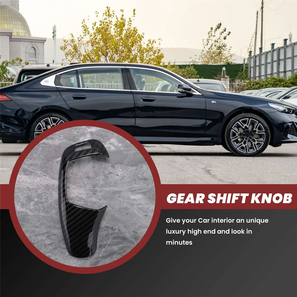 Накладка на ручку переключения передач с правым приводом автомобиля для BMW F10 F20 F22