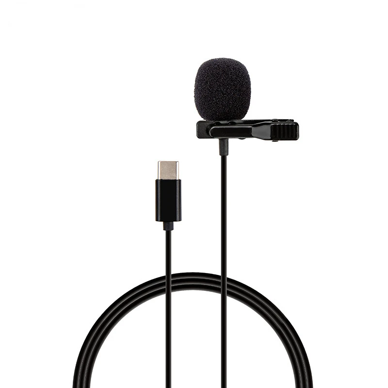 

Мини-микрофон для ПК, ноутбуков, с лацканами типа C, с зажимом, микрофон для смартфона 3,5 мм, профессиональный микрофон для цифровой зеркальной камеры