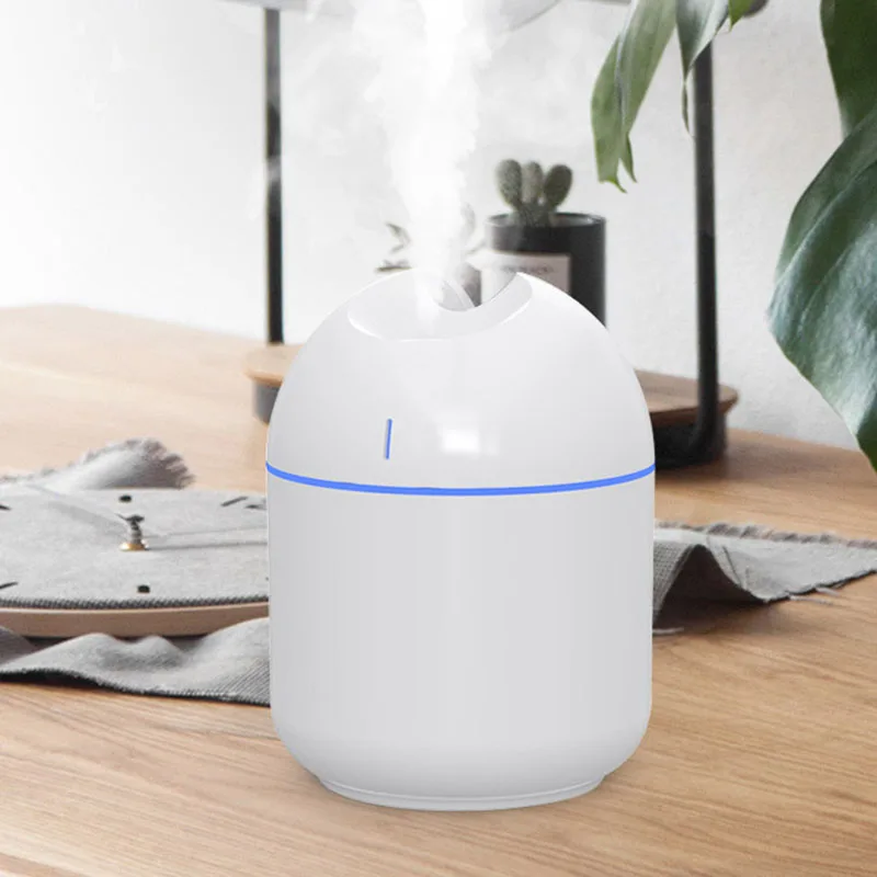 

200ML Air Humidifier USB Rechargeable Essential Oil Aroma Diffuser Humidificador Bedroom Home Aroma Diffuser White Green