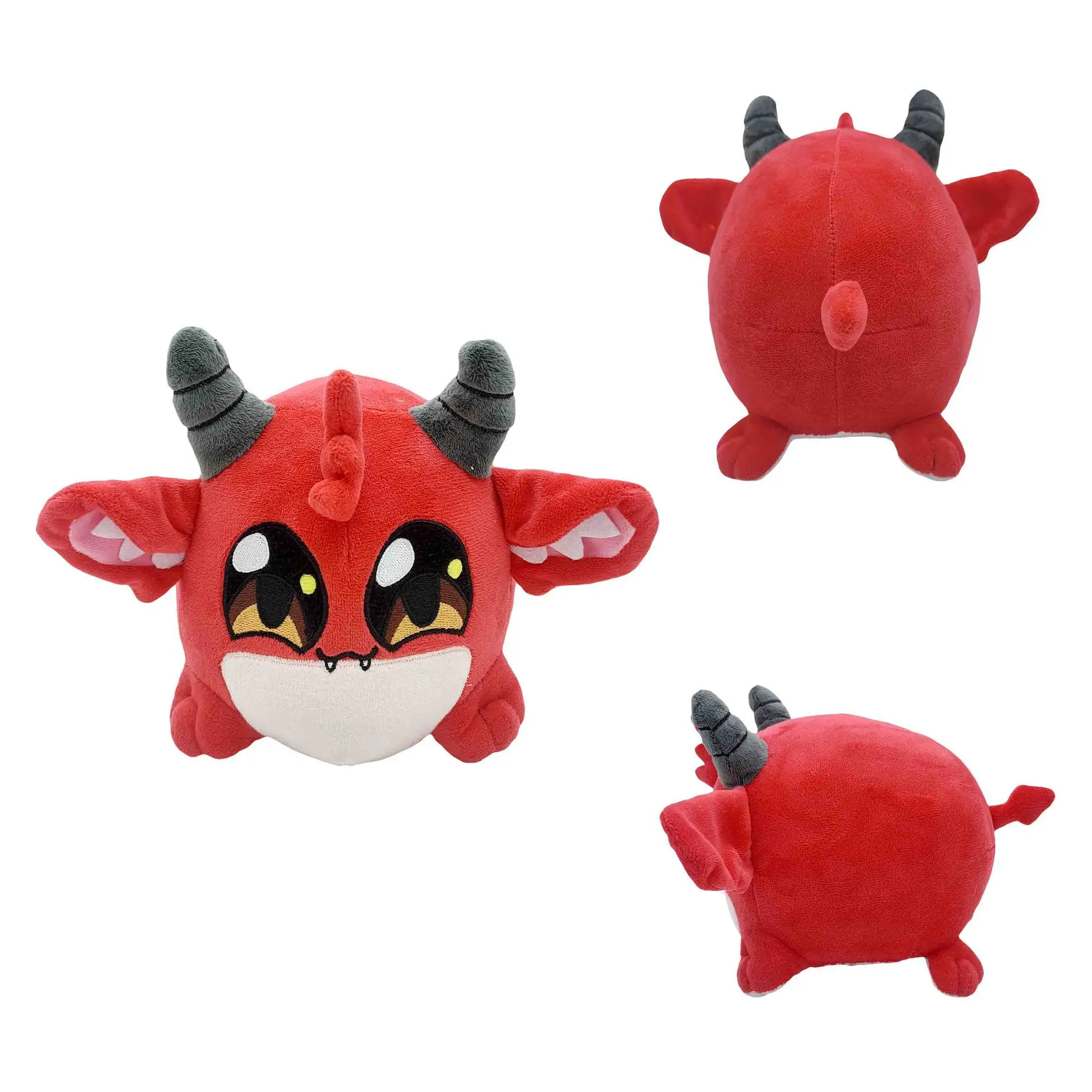 

2023 Red Emotional Support Demon Plush Animation Games Peripheral Holiday Gifts High Quality Birthday Gifts