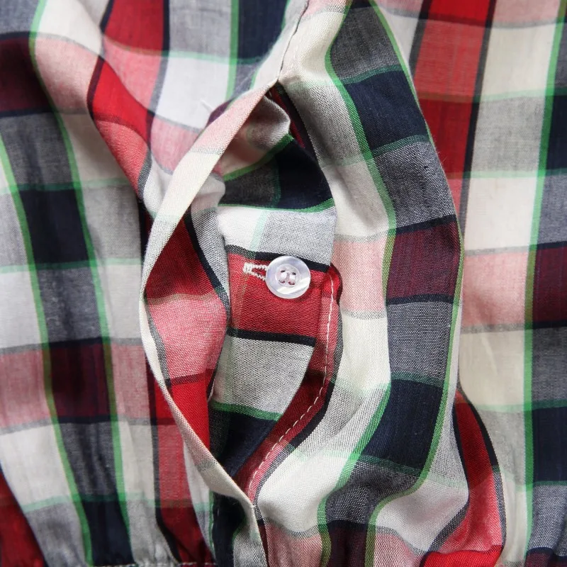 8Pcs/Lot Mens Panties Men Underwear Boxers Arrow Pants 100% Cotton Boxershorts Plus Size Comfort Loungewear Soft Plaid Shorts