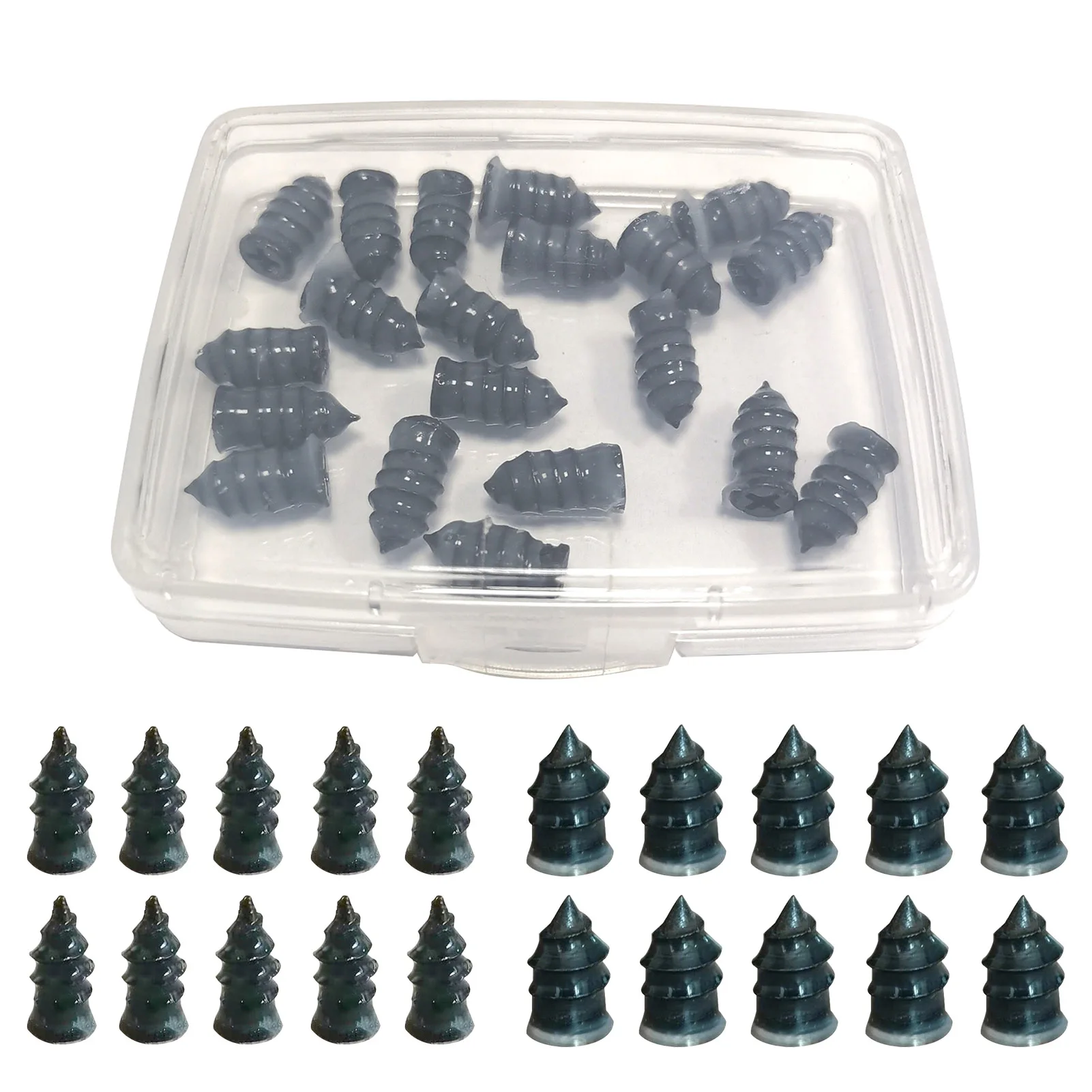 

10 шт., резиновые гвозди для ремонта шин электрических автомобилей и мотоциклов