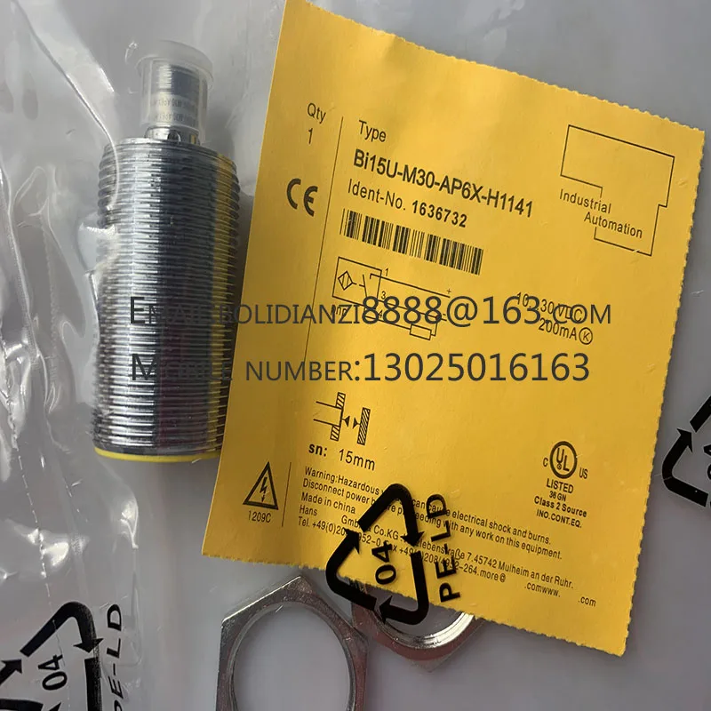 Новый датчик приближения BI15U-M30-AN6X-H1141 BI15U-M30-AP6X-H1141