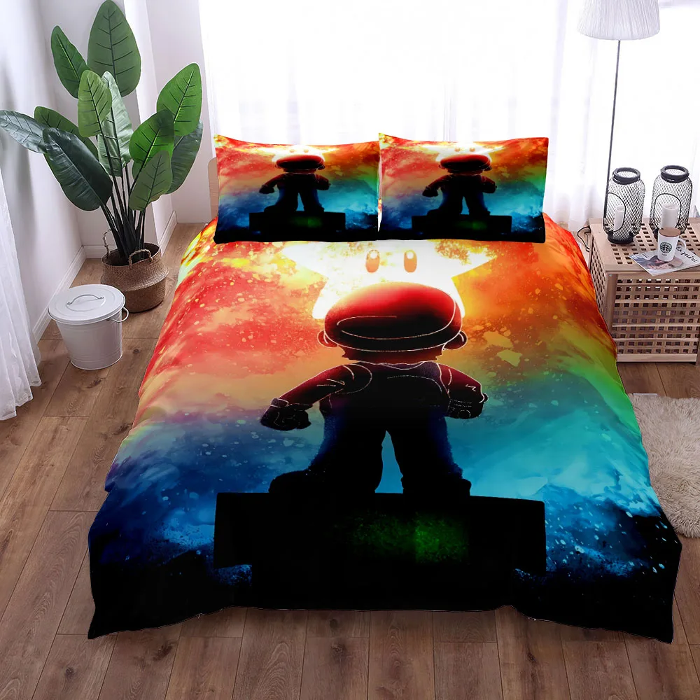

Plumber Kids Duvet Cover Set King Queen Double Full Twin Single Size Bed Linen Set