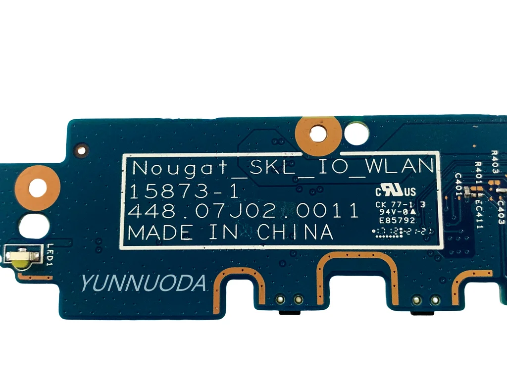 Оригинал для HP PAVILION X360 M1-U001DX 15873-1 448.07J02.0011 Φ Board протестирован хорошая бесплатная