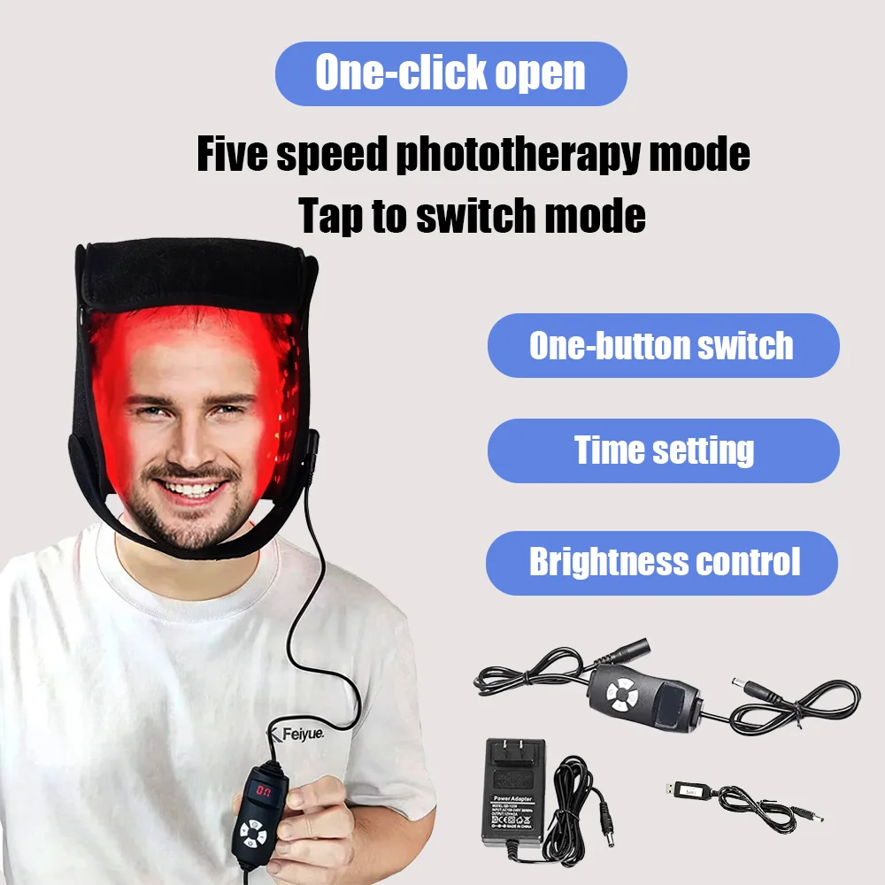 215 шт. шапочка для роста волос светодиодные устройства терапии красным светом