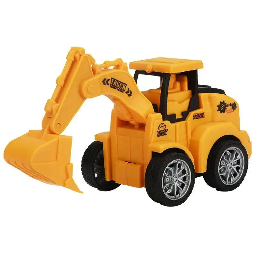 

Детский игрушечный автомобиль, инженерный автомобиль, экскаватор, Инерционная модель автомобиля, игрушки для мальчиков, подарки на день ро...