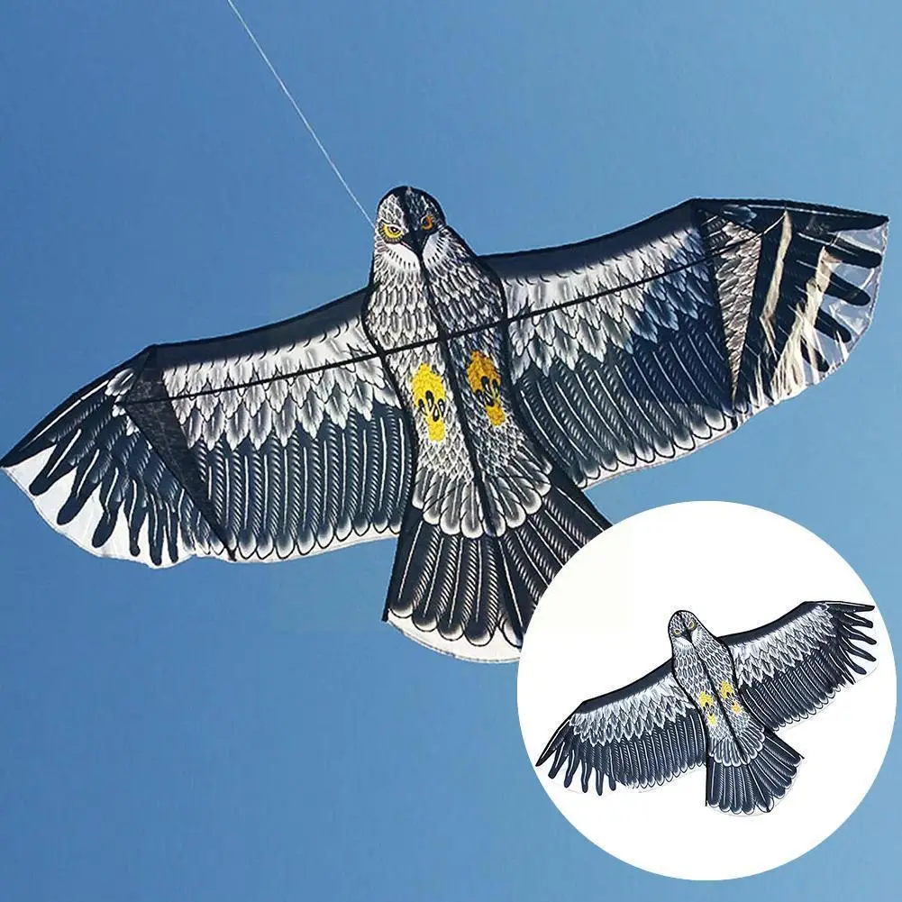 

Owl Bird Repelling Kite Bird Scarer Emulation Flying Drive Bird Kite Emulation Bird Repellent Eagle Flying Kite For Ga E2o5