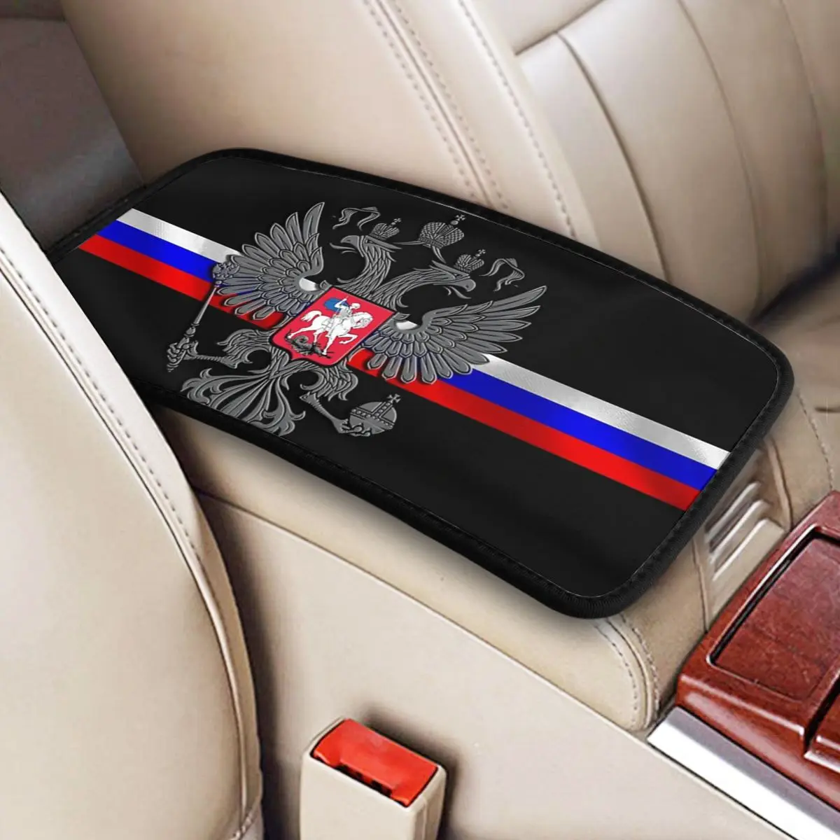 Кожаный чехол для центральной консоли универсальный автомобильный подлокотник