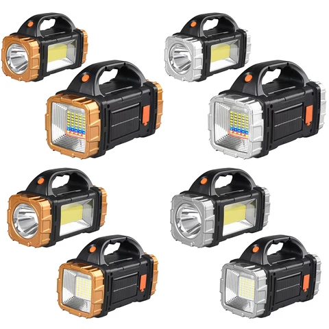 VKTECH Аккумуляторный фонарь 8 режимов