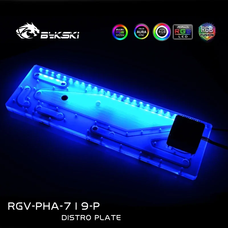 Bykski RGV-PHA-719-P распределительная пластина для корпуса Phanteks 719 комплект резервуаров