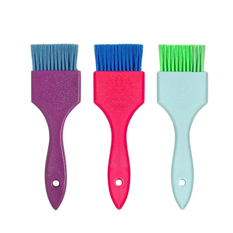 

Hair Dyeing Brush Matte Plastic Handle Hair Coloring Combs Dye Cream Tinting Whisk Stirrer Pro Salon Hairdressing Style Tools