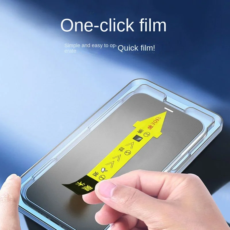 

3DX 14 Tempered Film iPhone13promax Peep Proof 12/11/XR Second Stick Magic 8/76plus Phone Film