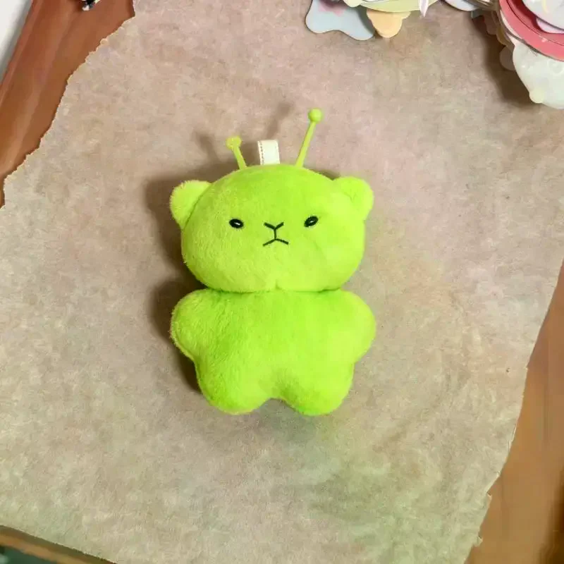 Фото Чужой кот, плюшевая игрушка, мультяшный брелок с мягкими животными, аксессуары, креативные уродливые милые рюкзаки, кулон, подарок на вечеринку №1