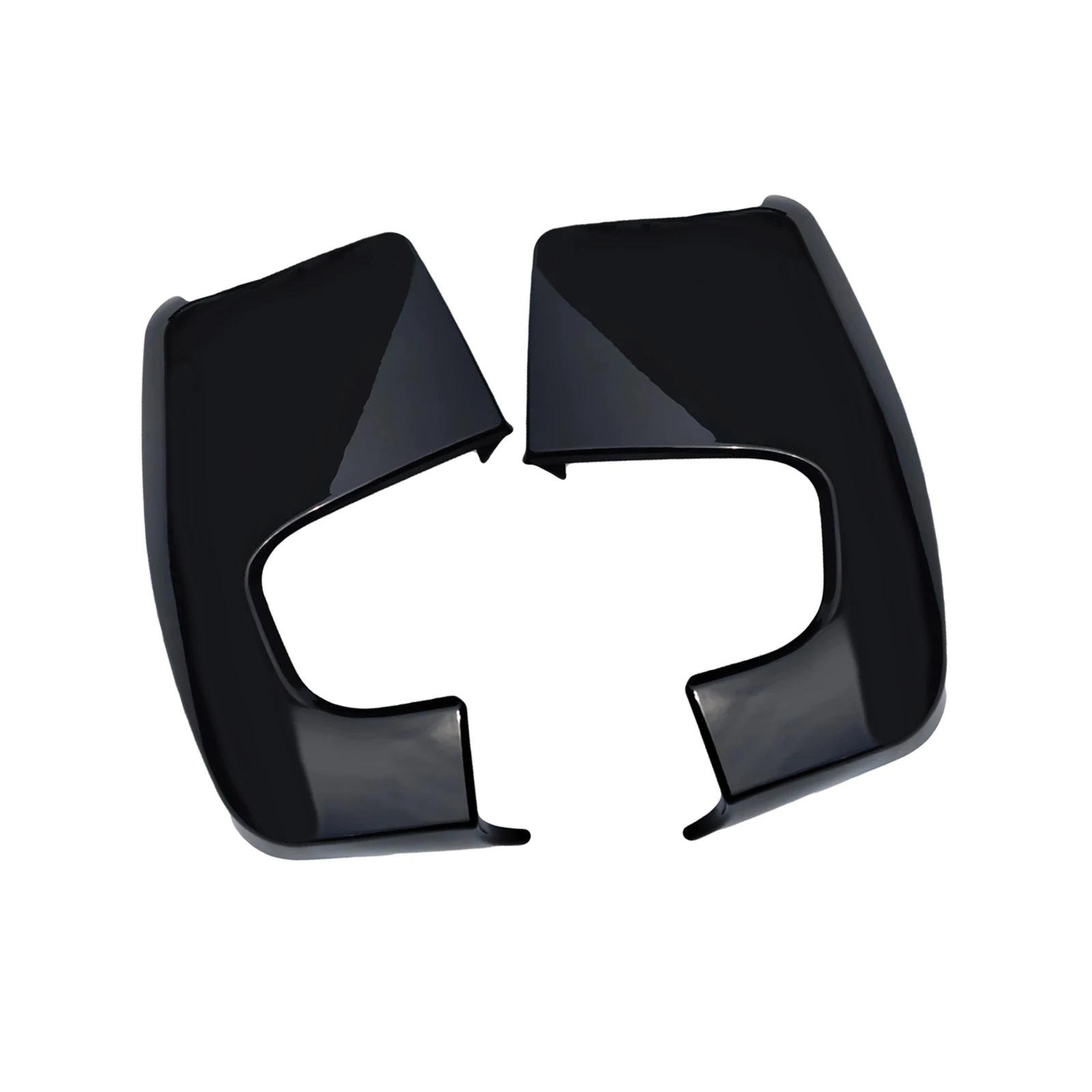 Пользовательский чехол для зеркала V362 глянцевый черный аксессуар