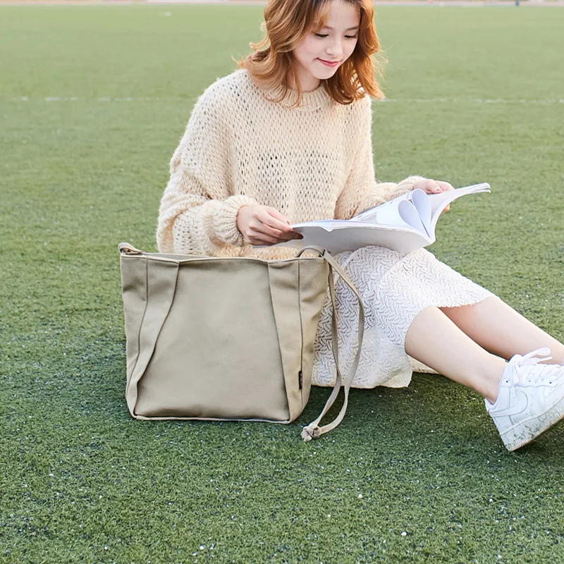 

Canvas Bag Women's Messenger Leisure College Literature and Art Canvas Bag Fashion Cotton Canvas Bag One Shoulder Student Bag