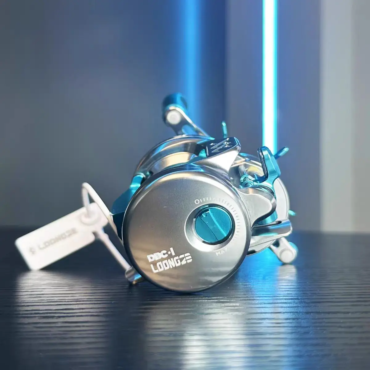 Фото Рыболовная катушка LOONGZE B50/51DBC-1 Airlite Baitcasting Reel Super Light BFS, цельнометаллическая, с электромагнитной тормозной системой №1