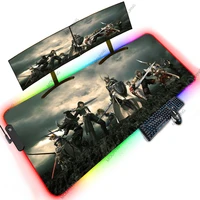 final fantsay anime game mouse pad 1200x600 xxxxl office on the table computer desk extended aesthetic oversize backlit led rgb