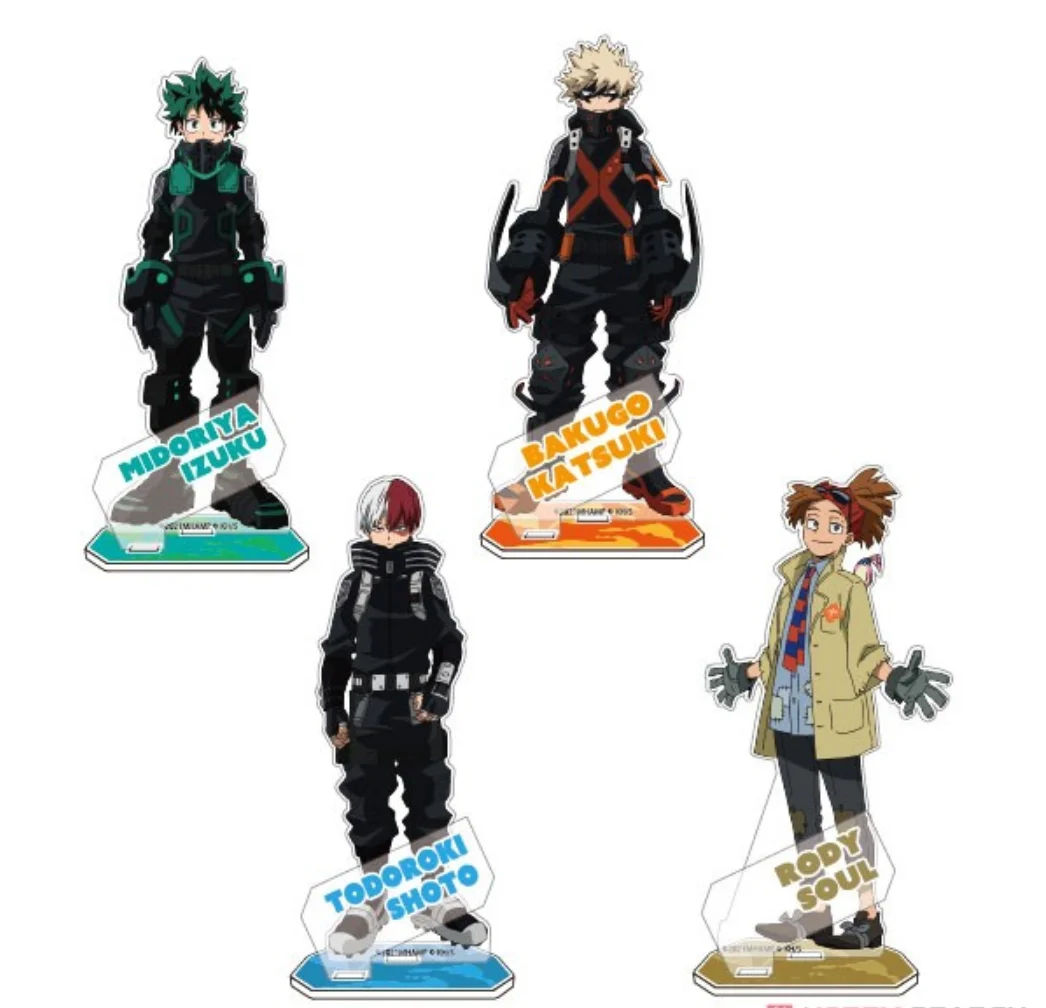 

Anime My Hero Academia Bakugou Katsuki Todoroki Shoto Rody Soul Acrylic Figure Stand Figure 3063 Kids Collection Toy