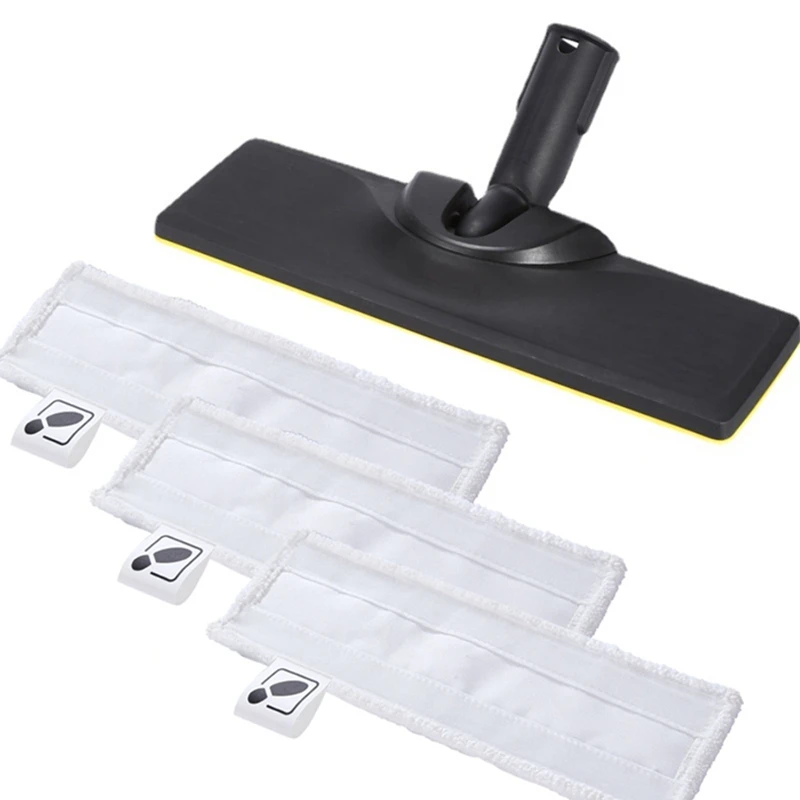 For Karcher SC Series Microfibre Mop Cover Abrasive Fibres Exterior Windows Steam Cleaner Parts Floor Brush