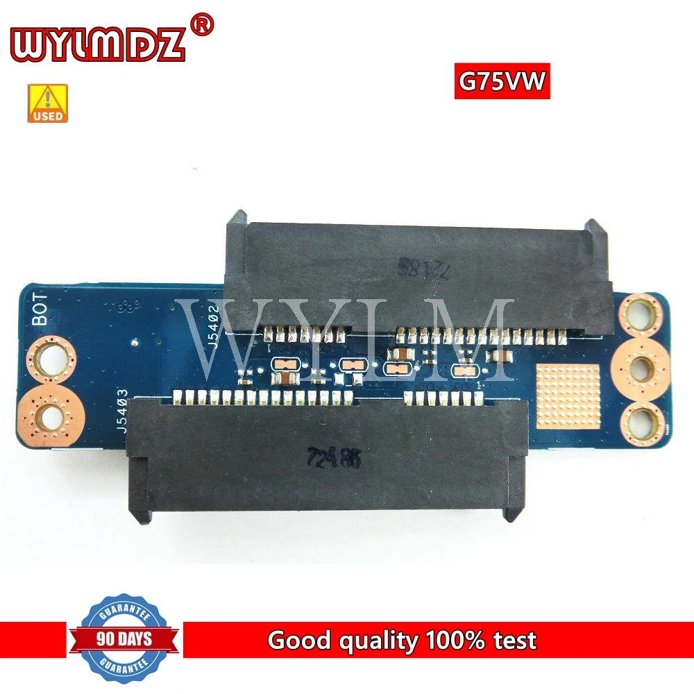 

Used G75VW HDD BOARD For ASUS G75V G75VW HDD Hard Drive Board Hard Disk Tested Well
