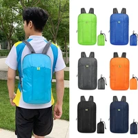 15l waterproof light school office travel hiking camping backpack for men women foldable hiking camping running rucksack new