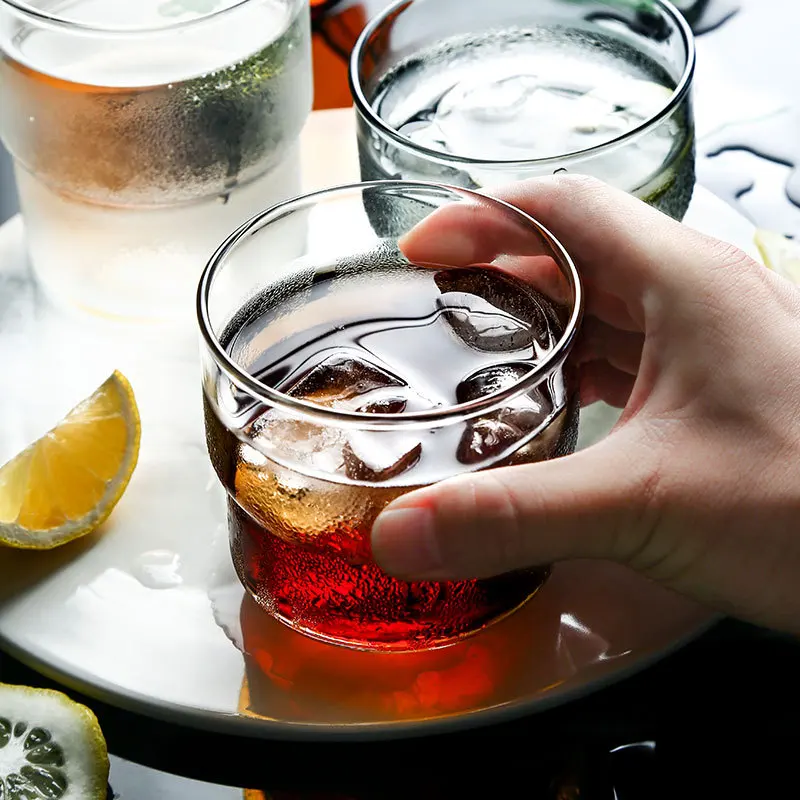 Стеклянная чашка кофейная кружка прозрачная стеклянная посуда в - Цена: 1904.15