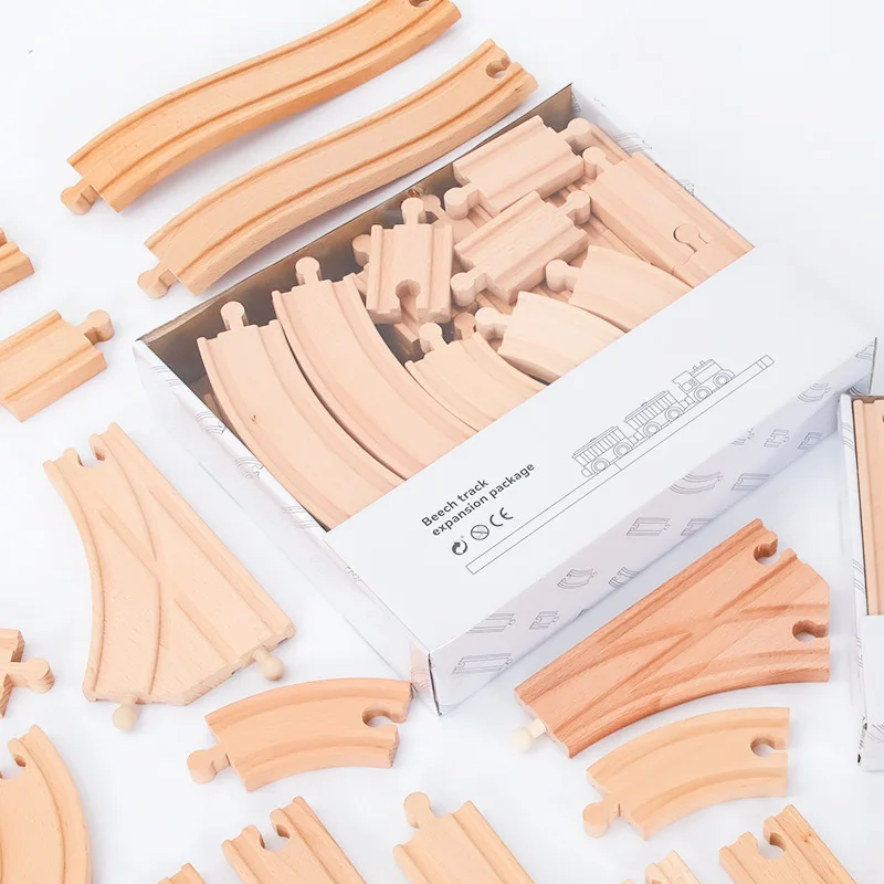 10/20/37 шт. деревянные треки из бука