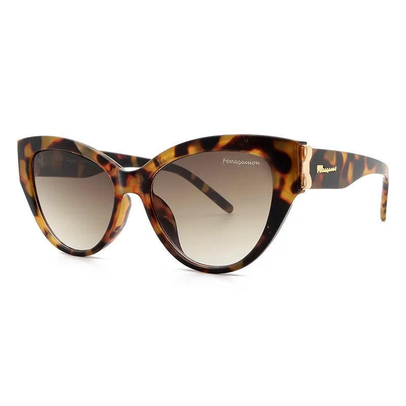 

Trendy Leopard Women Sunglasses 2022 Moda Cat Eye Lady Sexy Eyewear UV400 Summer Shades Adult Gorgeous Driving Eyeglasses Gafas