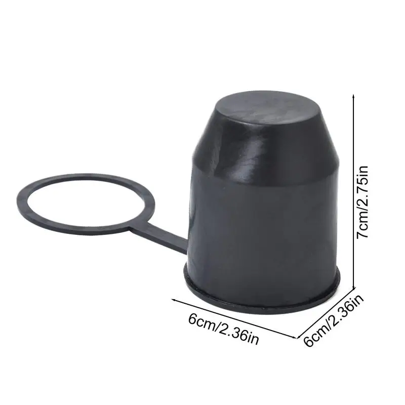 Водонепроницаемая крышка для фаркопа 50 мм шариковая форма буксировочный сцеп с