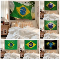 brazil brazilian flag chart tapestry japanese wall tapestry anime home decor