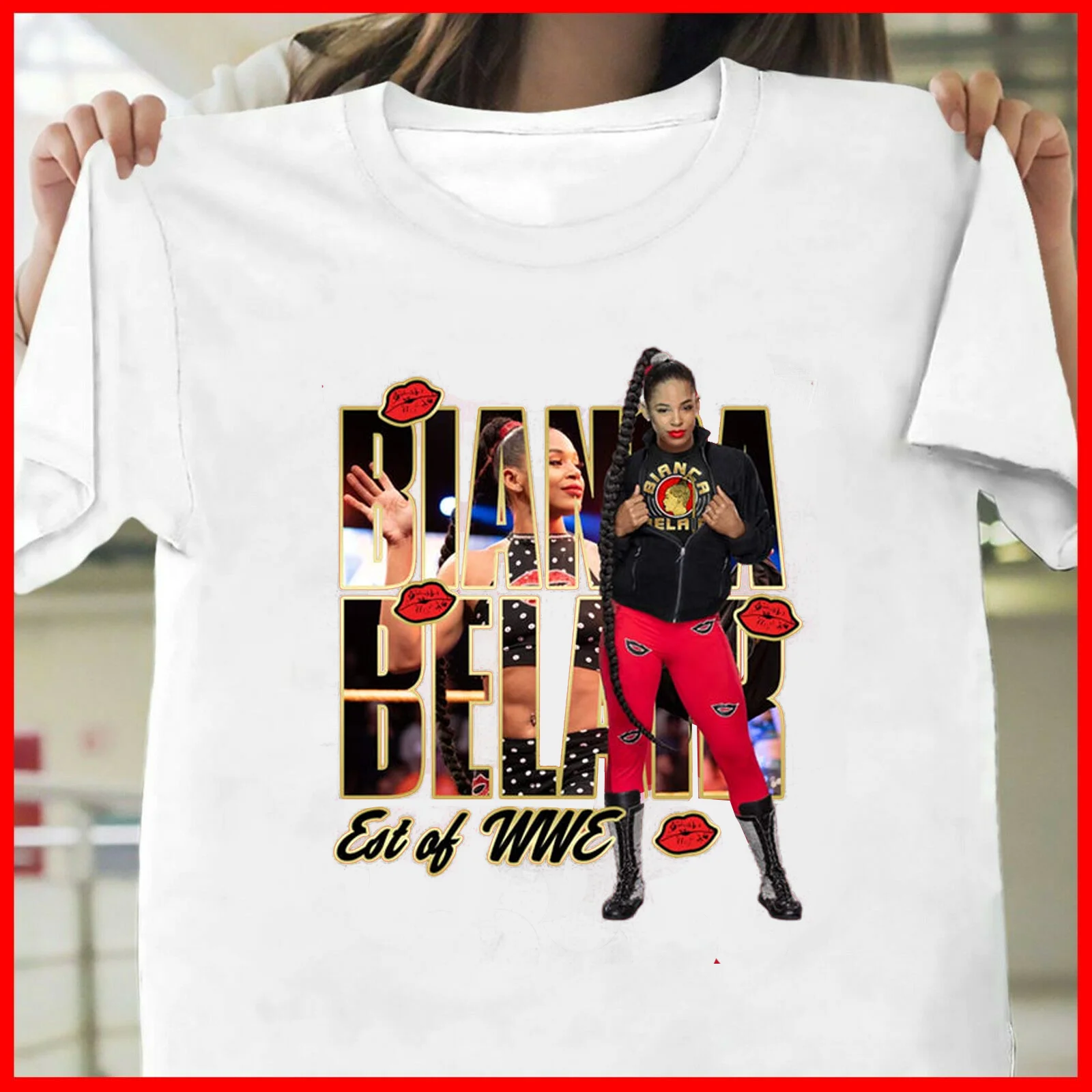 

Bianca Belair Elimination Chamber Winner T-Shirt Size S-3XL