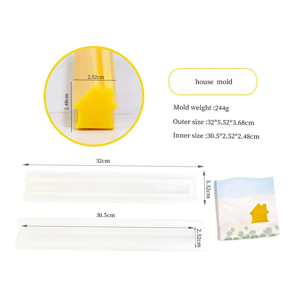 

Силиконовые формы для мыла Christmas Tree Elk Beard